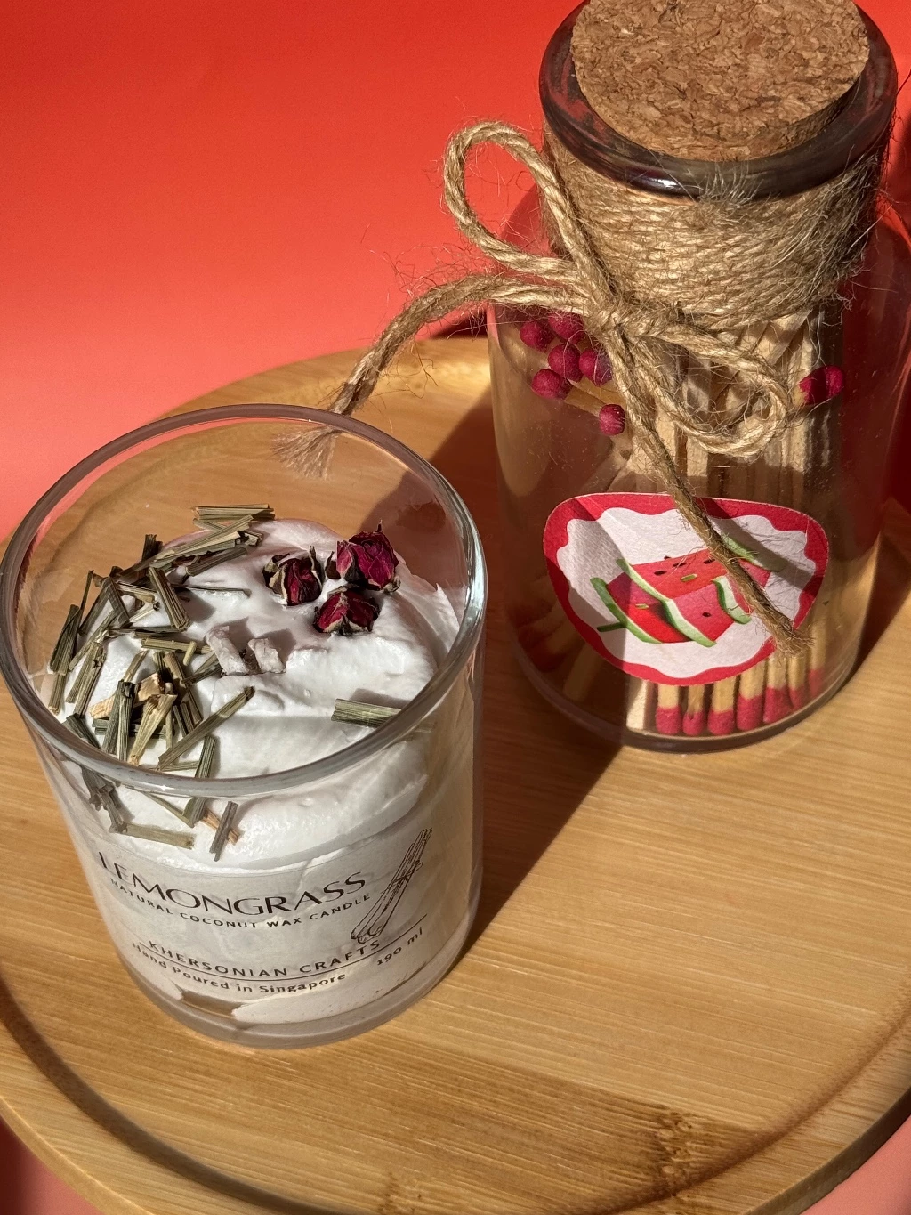 Khersonian Crafts Scented Massage Foam Candle Coconut Wax Handmade Gift Ideas Aromatherapy - Image 3