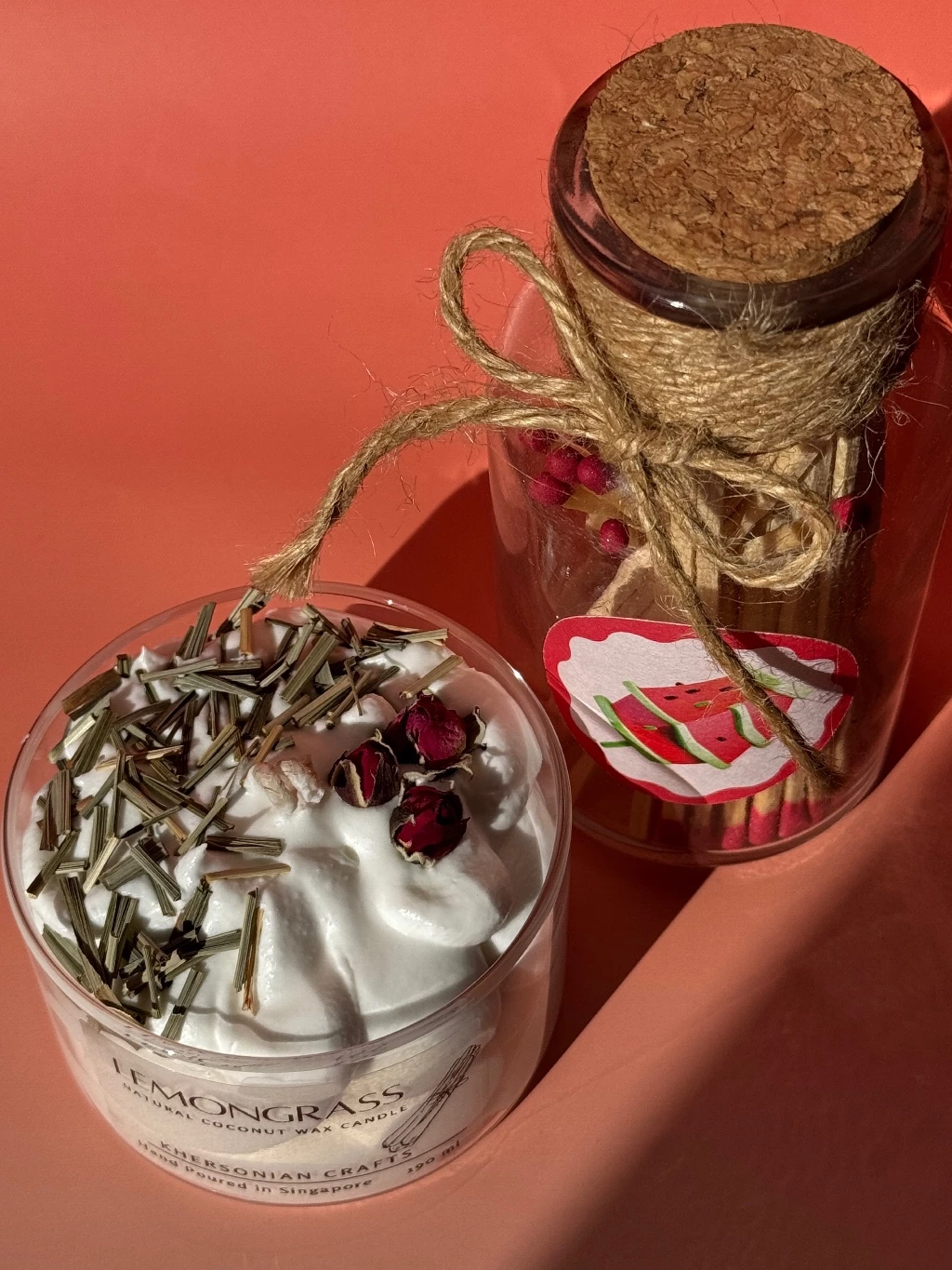 Khersonian Crafts Scented Massage Foam Candle Coconut Wax Handmade Gift Ideas Aromatherapy - Image 5