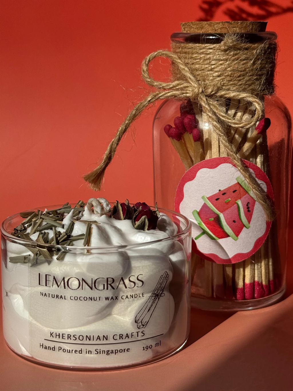 Khersonian Crafts Scented Massage Foam Candle Coconut Wax Handmade Gift Ideas Aromatherapy - Image 6