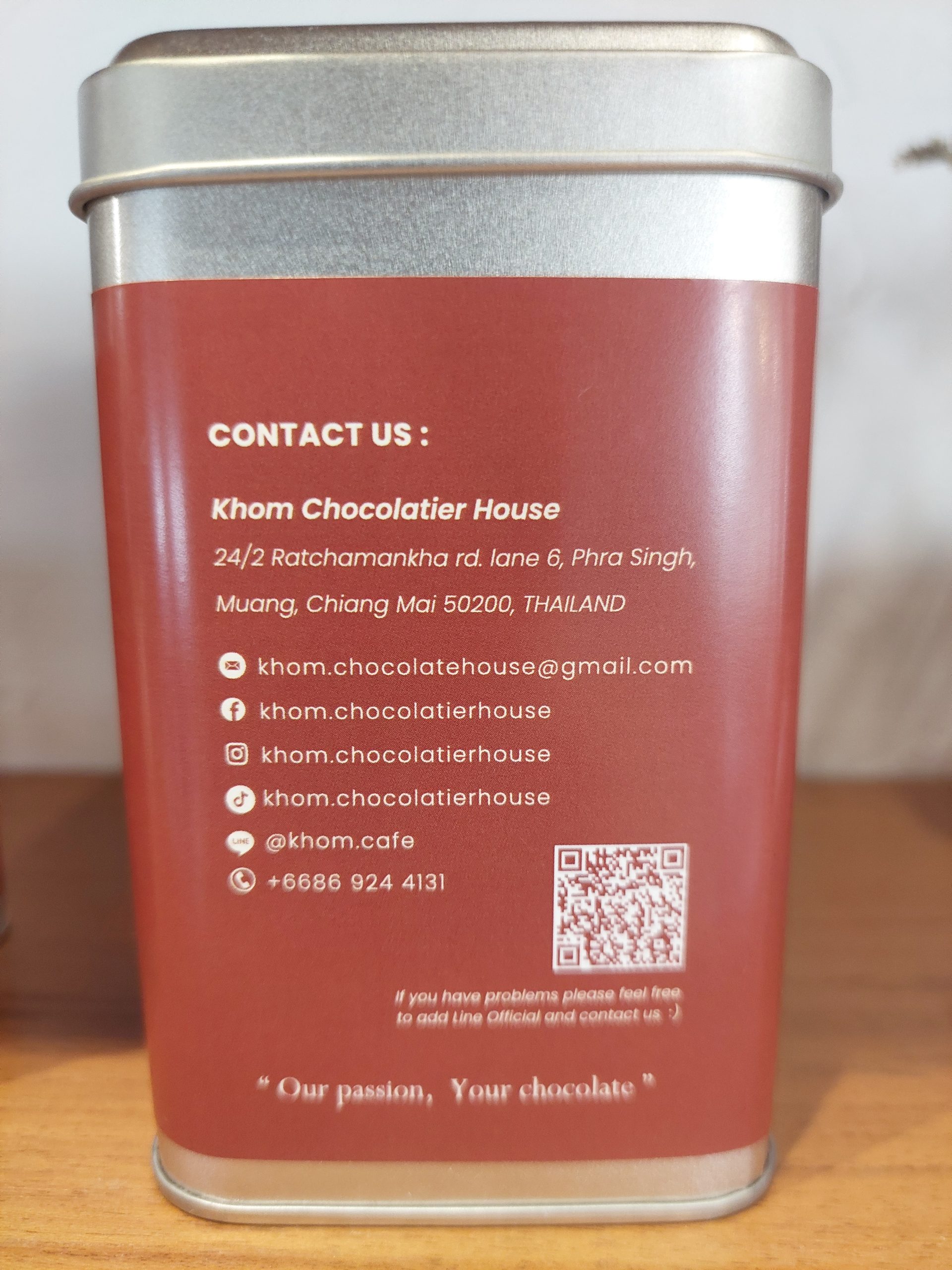 Imported Chocolate 180g (Khom Chocolatier House) - Belgian Dark Chocolate 80% (No preservatives / emulsifiers) - Pre-order Available to Maximise Shelf Life - Image 5