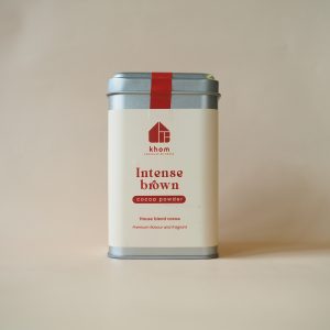 Thai House Blend Cocoa 180g (Khom Chocolatier House) - Intense Brown Cocoa Powder (No preservatives / emulsifiers) - Pre-order Available to Maximise Shelf Life