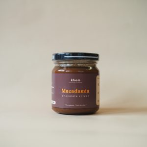 Khom Chocolatier House - Macadamia Chocolate Spread 180g (No preservatives / emulsifiers) - Pre-order Available to Maximise Shelf Life