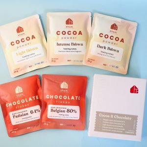 Khom Chocolatier House - Cocoa & Chocolate Boxset (5 Sachets x 40g) (No preservatives / emulsifiers) - Pre-order Available to Maximise Shelf Life