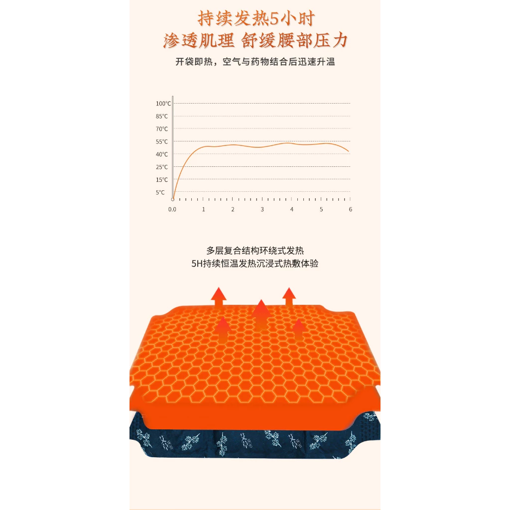 Steam Heating Waist Waist Neck Protection Patch Neck Protector patch Moxibustion Neck Warmer Patch Herbal Warming Patch - Image 7